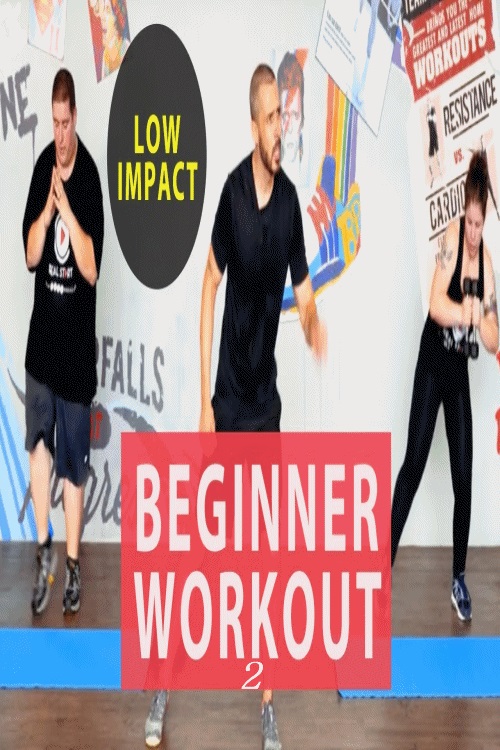 Low Impact 30 minute Cardio Workout Beginner #2