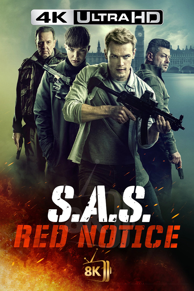 4K-AR - SAS: Red Notice (2021)